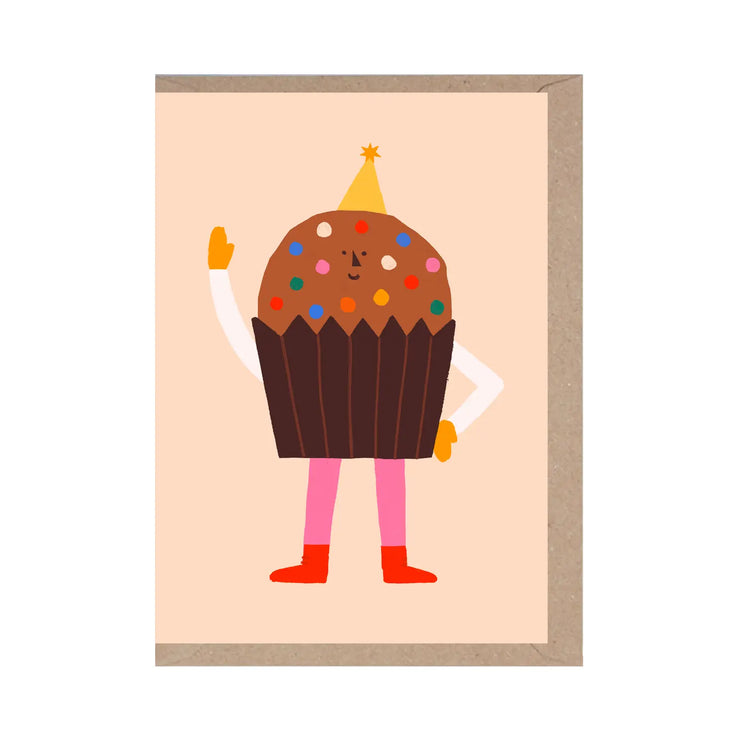 cupcake greeting card