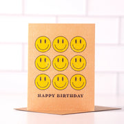 Happy Birthday - Fun Smiley Card