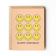 Happy Birthday - Fun Smiley Card