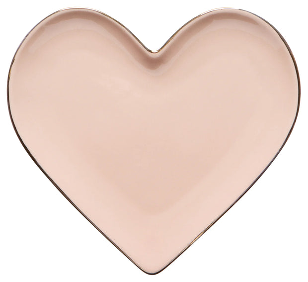 shaped heart trinket tray