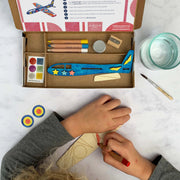 plane craft activity box