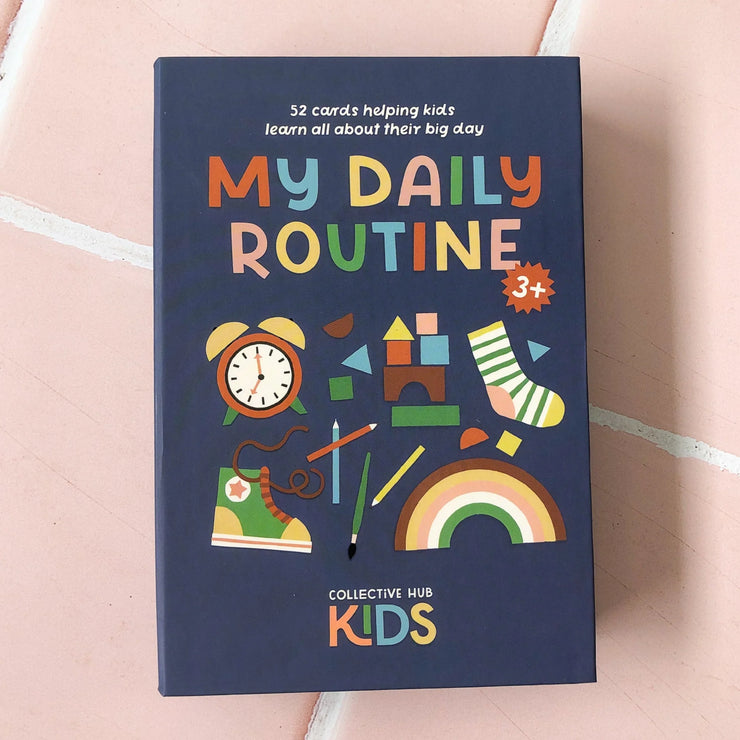 my daily routine kids card deck