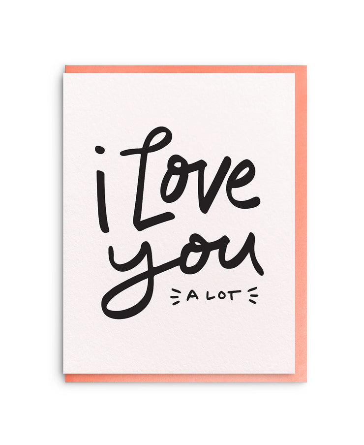 love you a lot card