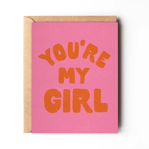 You're My Girl card