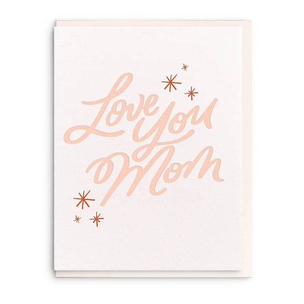 love you mom card