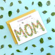 Queen Bee Mom Card