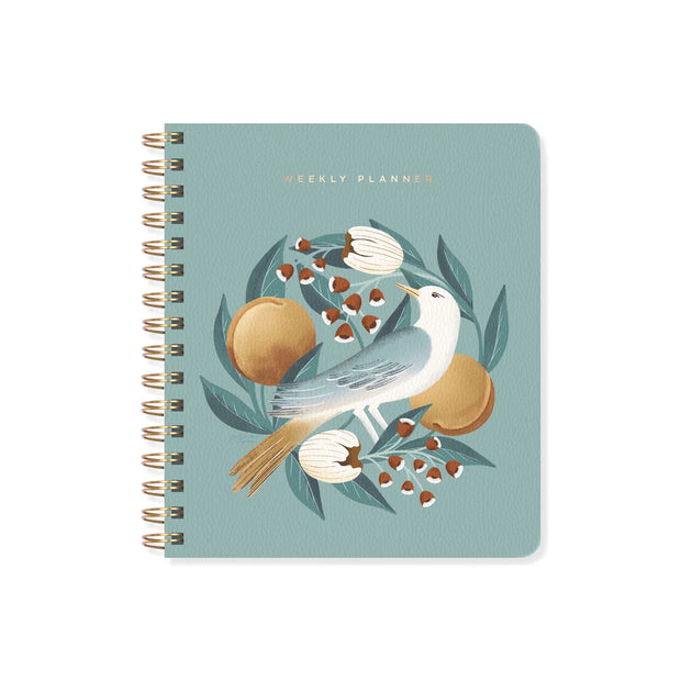 blue bird non-dated weekly planner