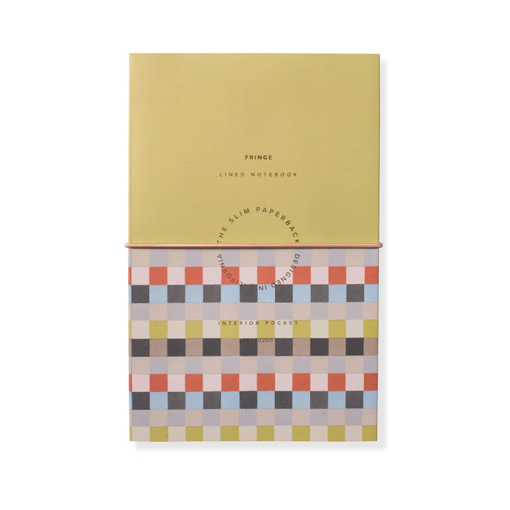 slim paperback journal - various colors