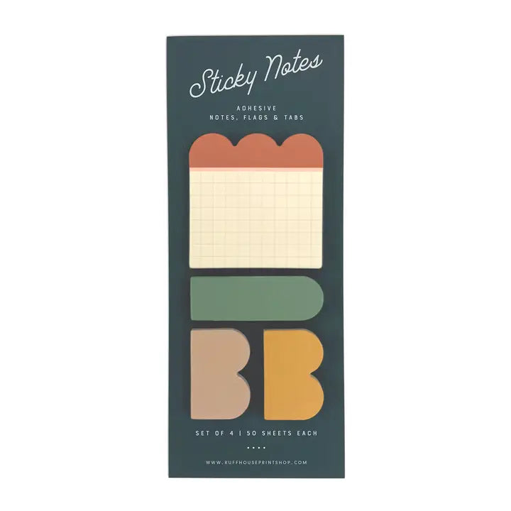 grid sticky note set