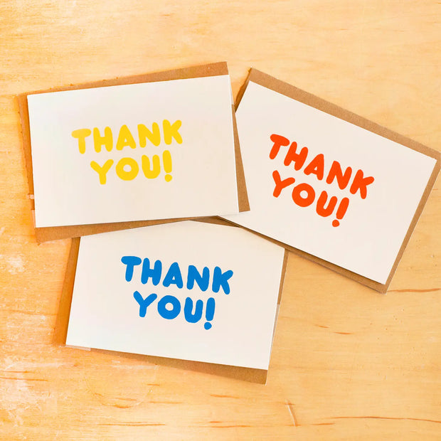 primary thank you notecards set of 6