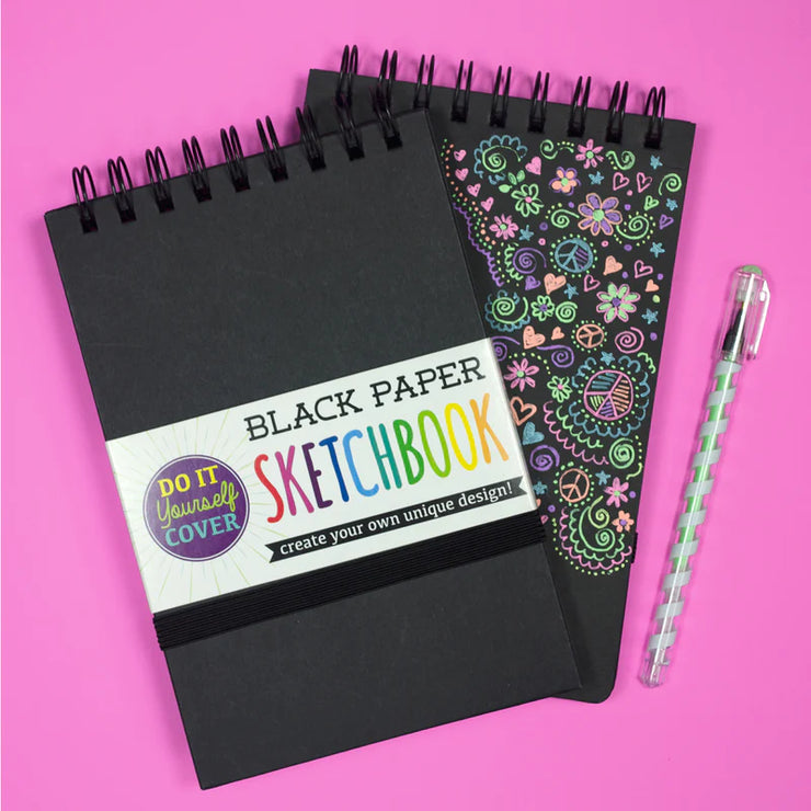 Kabeer Art Black Paper Drawing Sketch Pad A4 Size  Amazonin Home   Kitchen