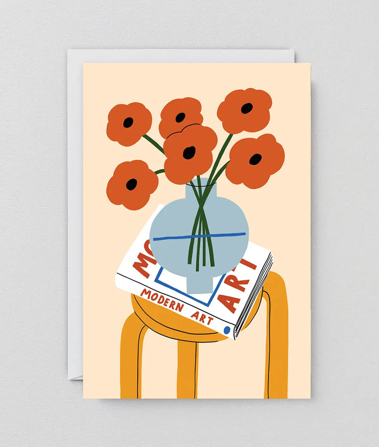 still life art card