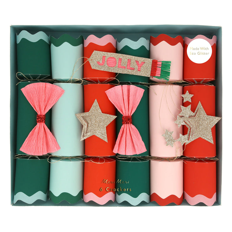 mixed fun christmas crackers