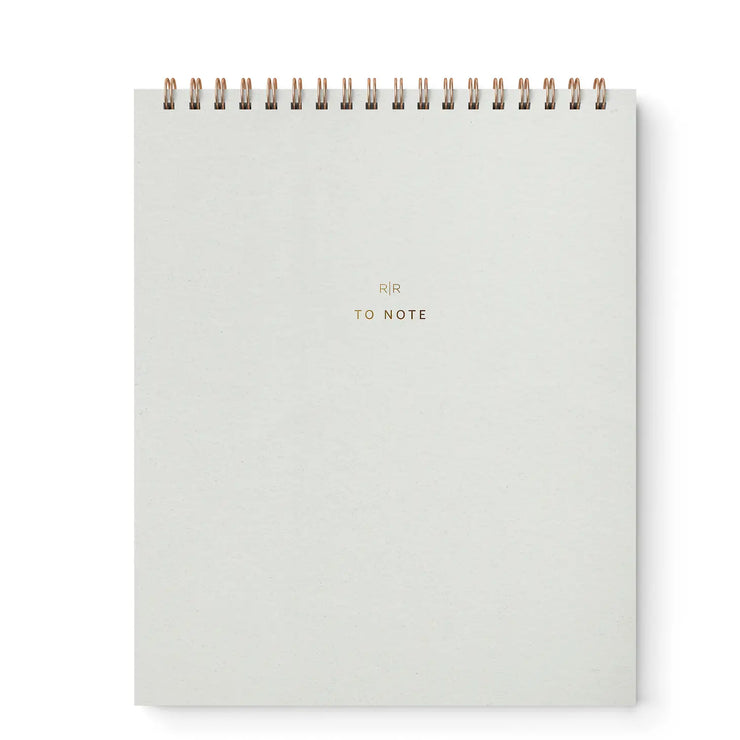 to note lined notebook
