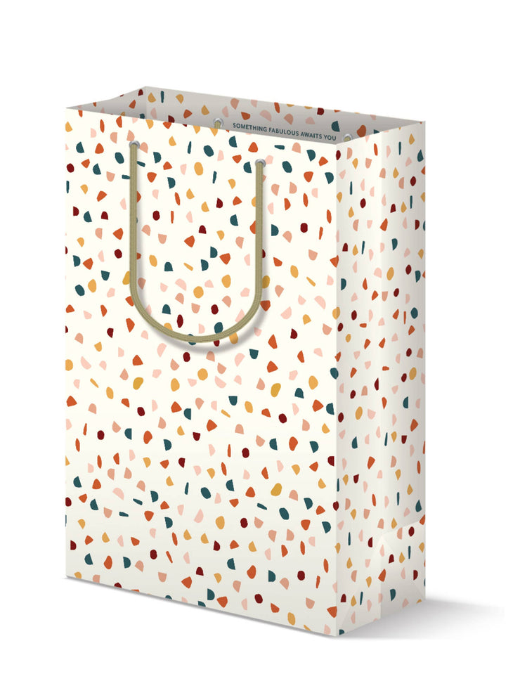 terrazzo gift bag - large