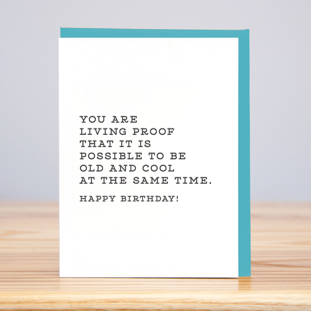 living proof birthday card