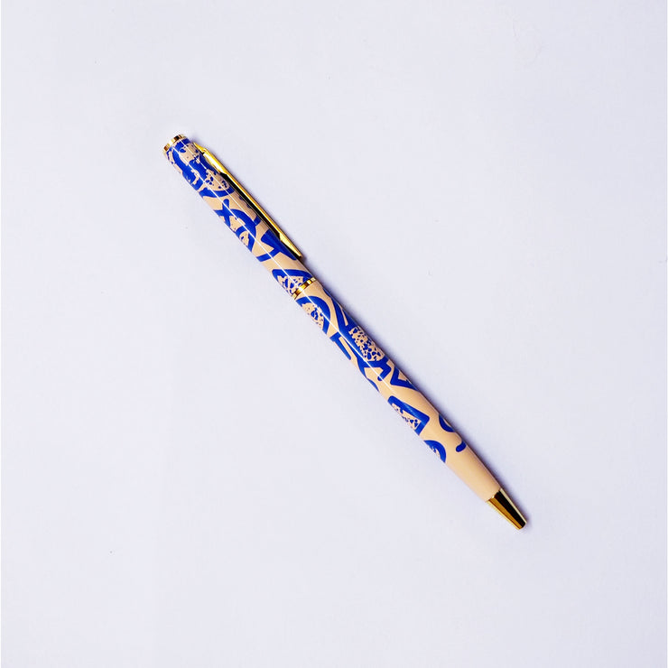 patterned pens - various styles