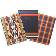 the art of pendleton notebooks - set of 3