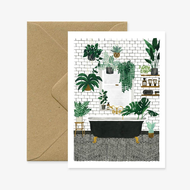 bathroom everyday card