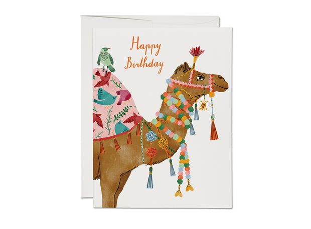 camel birthday card