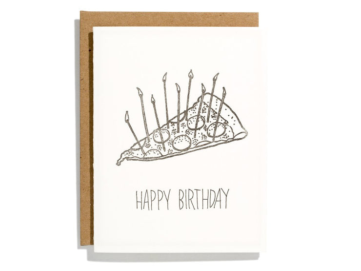 pizza birthday card