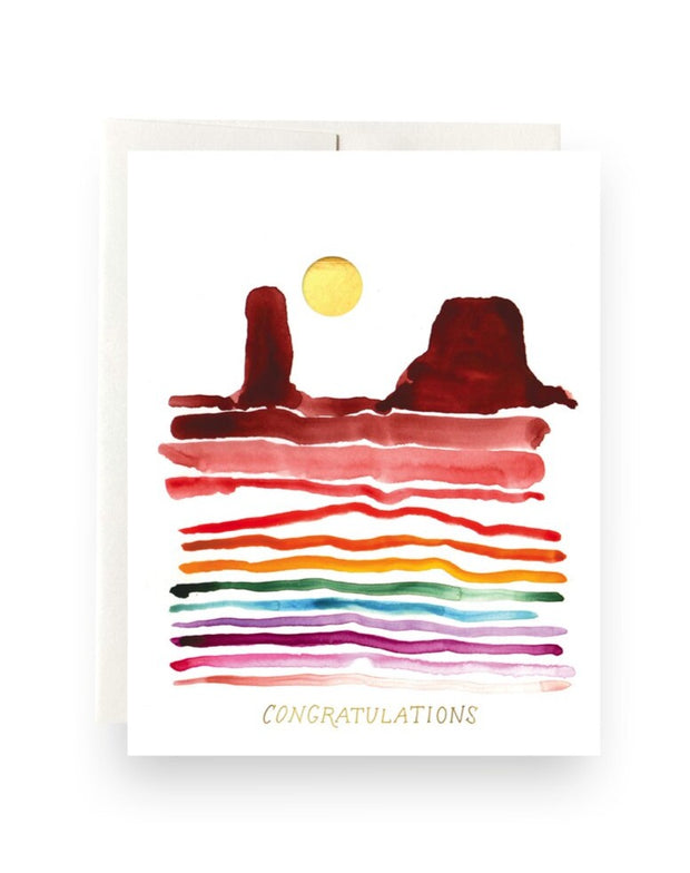 rainbow mesa congratulations card