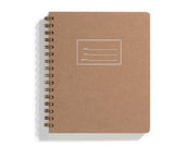 the standard notebook - grid, lined, sketch or dot-grid pages & various colors