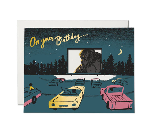 king kong birthday card