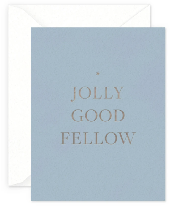 jolly good fellow card