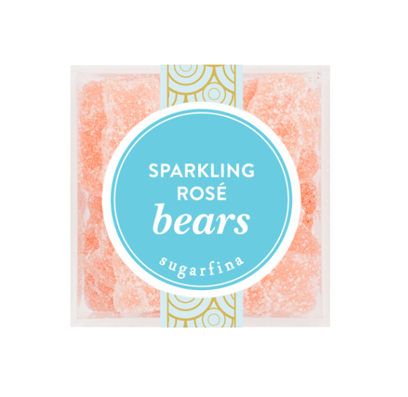 sparkling rose gummy bears