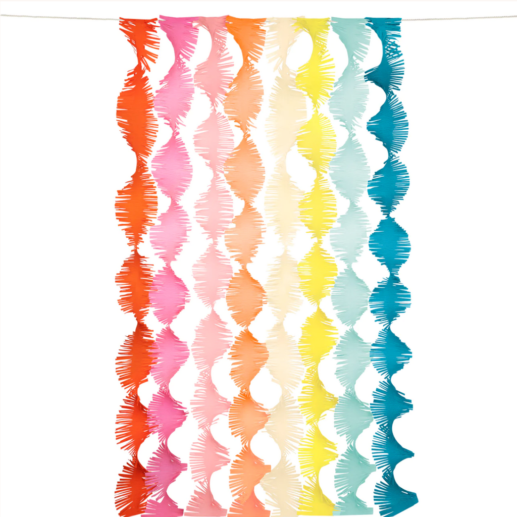 Meri Meri Rainbow Fringed Tree Party Picks