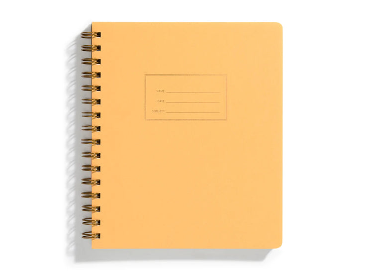 the standard notebook - grid, lined, sketch or dot-grid pages & various colors
