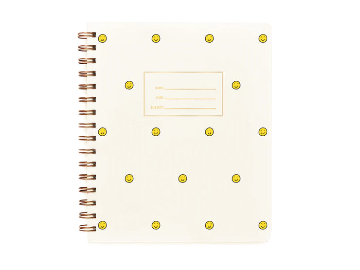 the standard notebook - grid, lined, sketch or dot-grid pages & various colors