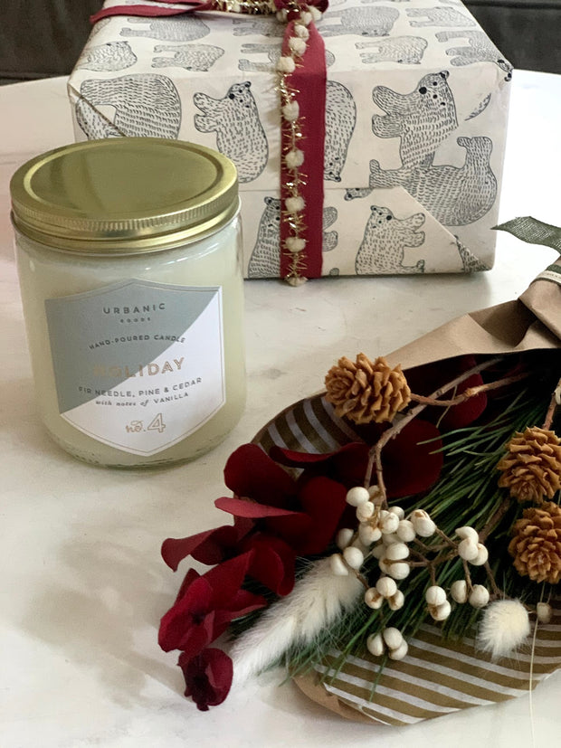 urbanic holiday signature candles - 8oz & 16oz