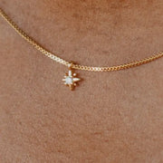 north star necklace - 16"