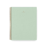 blank, grid & lined 7.5” × 9.5” notebooks - various colors