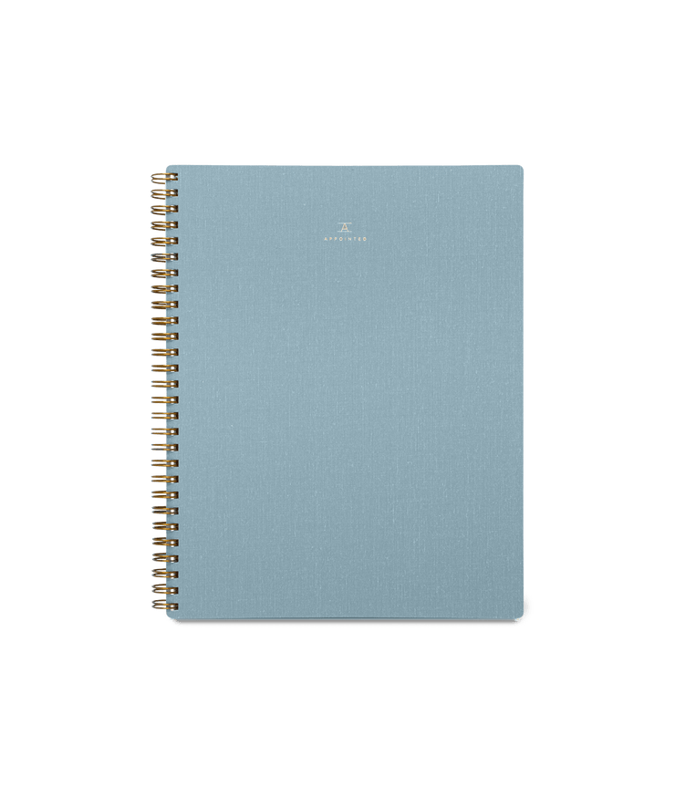 blank, grid & lined 6.5” × 8.5" workbooks - various colors
