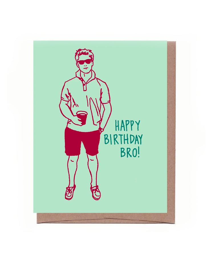 bro birthday card