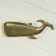 brass whale plate