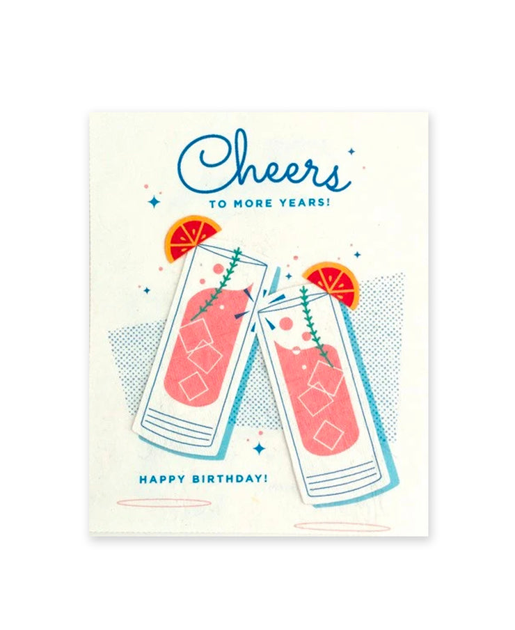 craft cocktail birthday card