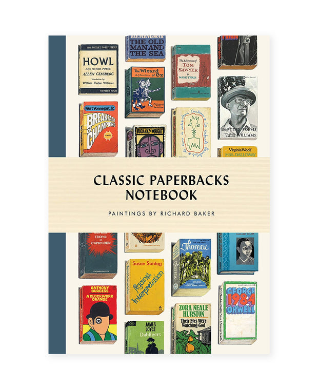 classic paperbacks notebook