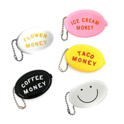 coin pouch keychains - various styles