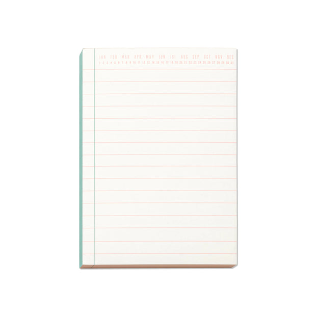 color block notepad - various colors