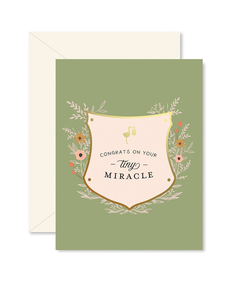 tiny miracle greeting card