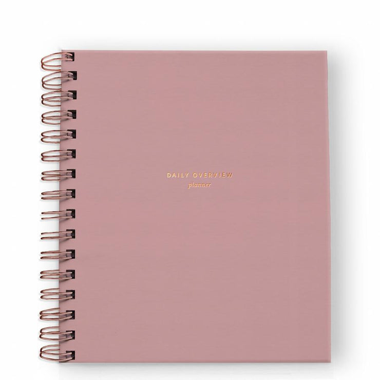 daily overview planner - various colors
