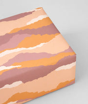 woven landscape gift wrap sheet