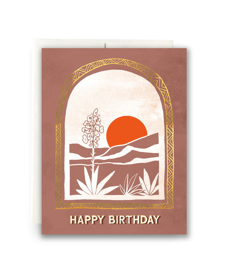 desert vista birthday card