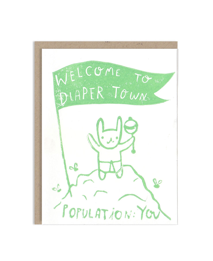 diaper town card
