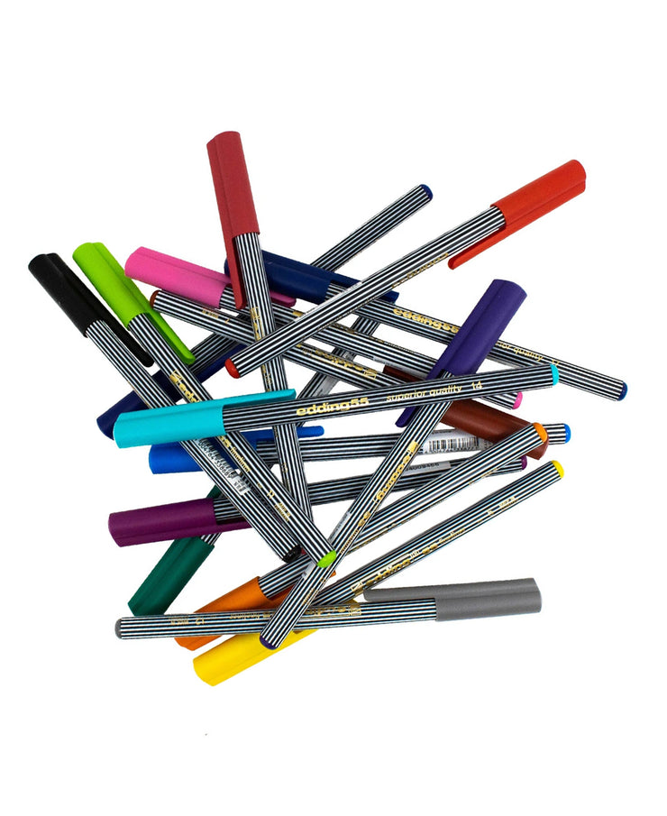 edding 55 fineliner color pens