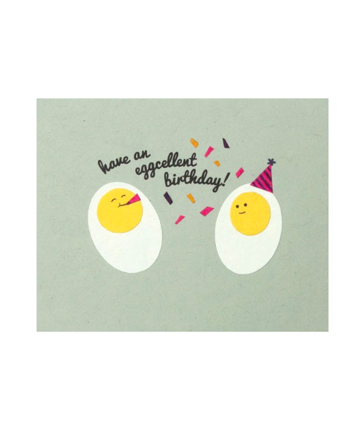eggcellent birthday card